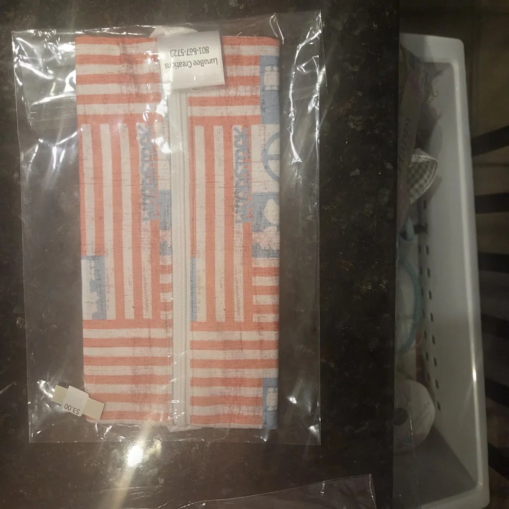 Handmade Fabric Notebook Cover & Matching Zippered Pouch ✨ Theme: 1969 Woodstock
